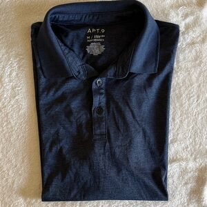 Apt. 9 Men's Dark Blue Polo Shirt
